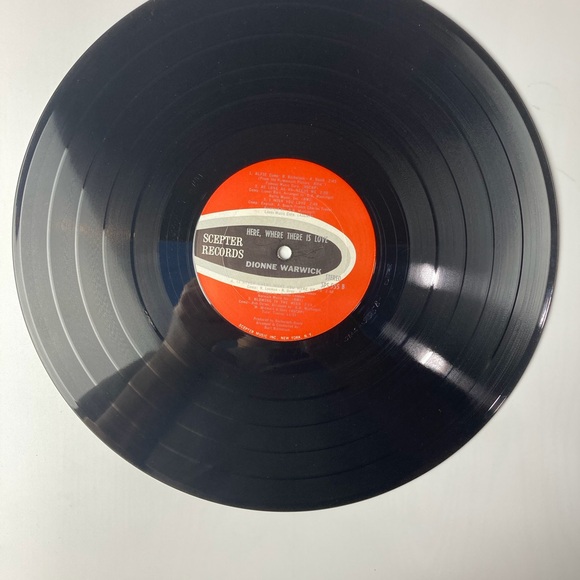 Dionne Warwick Here Where There Is Love Vintage Vinyl Record Album - Picture 4 of 4